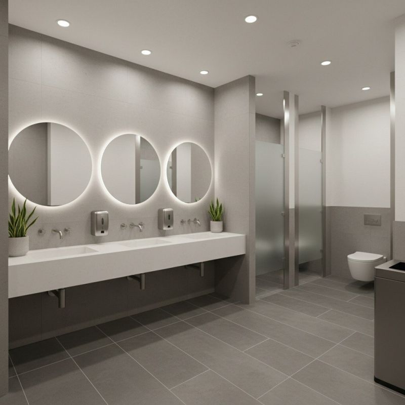 Industrial Bathroom Renovation in Littleton, CO